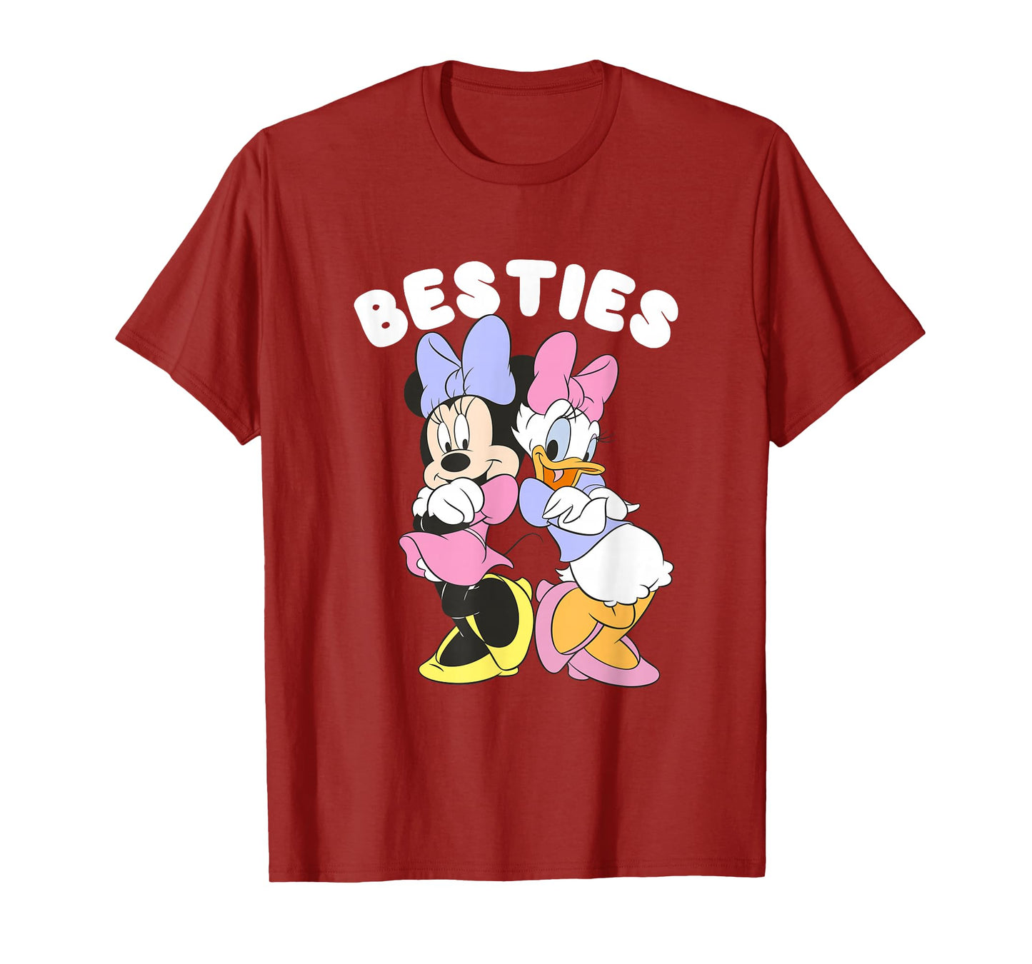 Disney Mickey and Friends Minnie and Daisy Besties Vibes T-Shirt