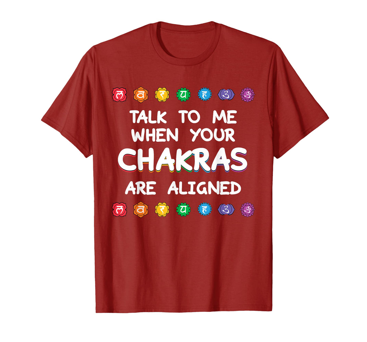 Funny Chakra Shirt Yoga Lover Meditation Sport Pose Gift T-Shirt