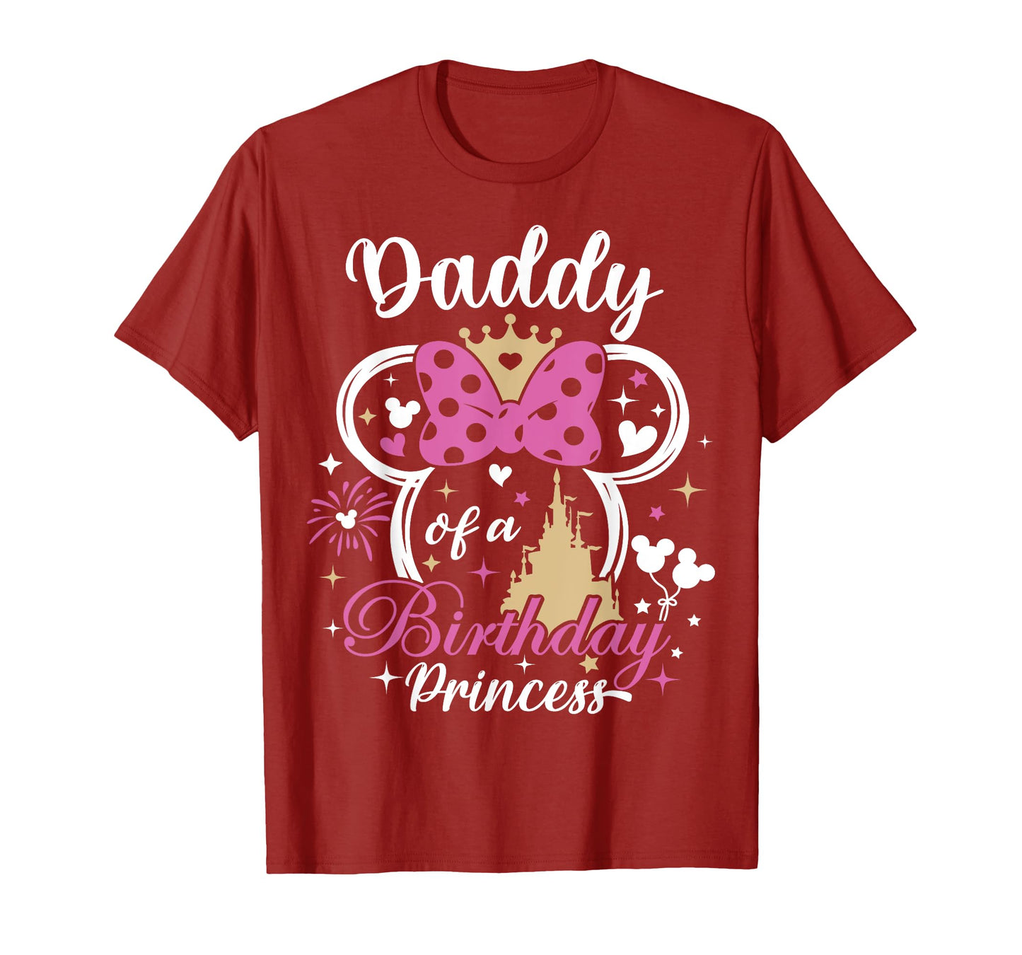 Matching Family Daddy Of The Birthday Princess T-Shirt