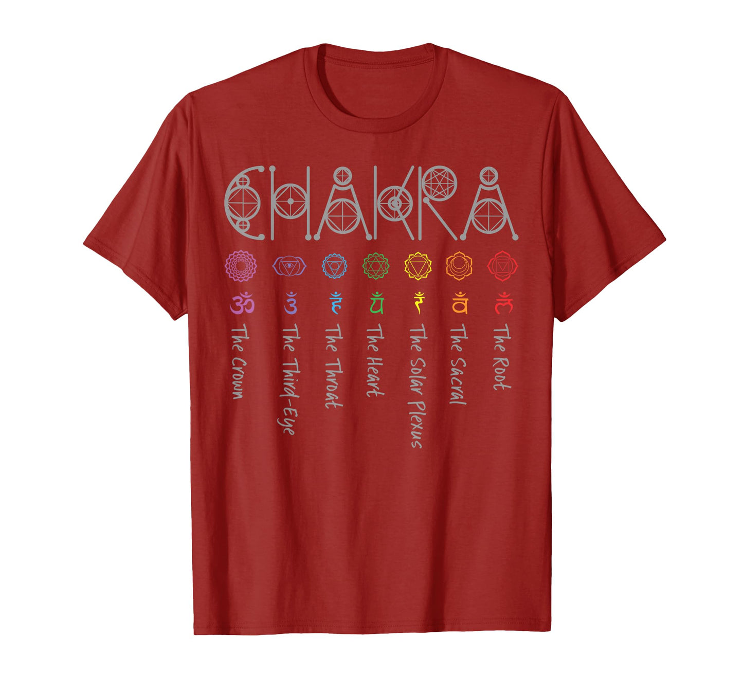 Chakra Yoga T-shirt T-Shirt