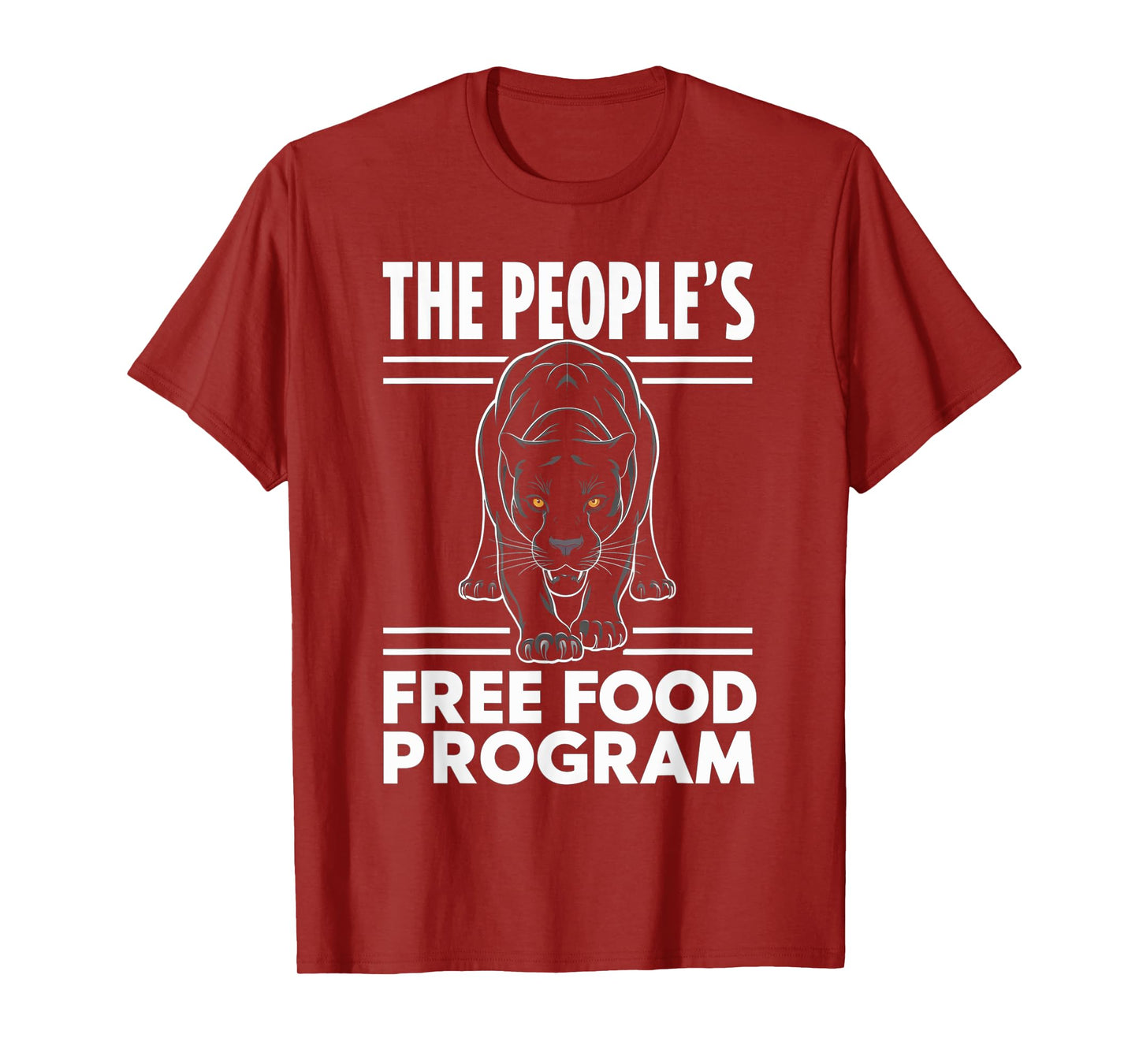Powerful Panther The People's Free Food Program T-Shirt