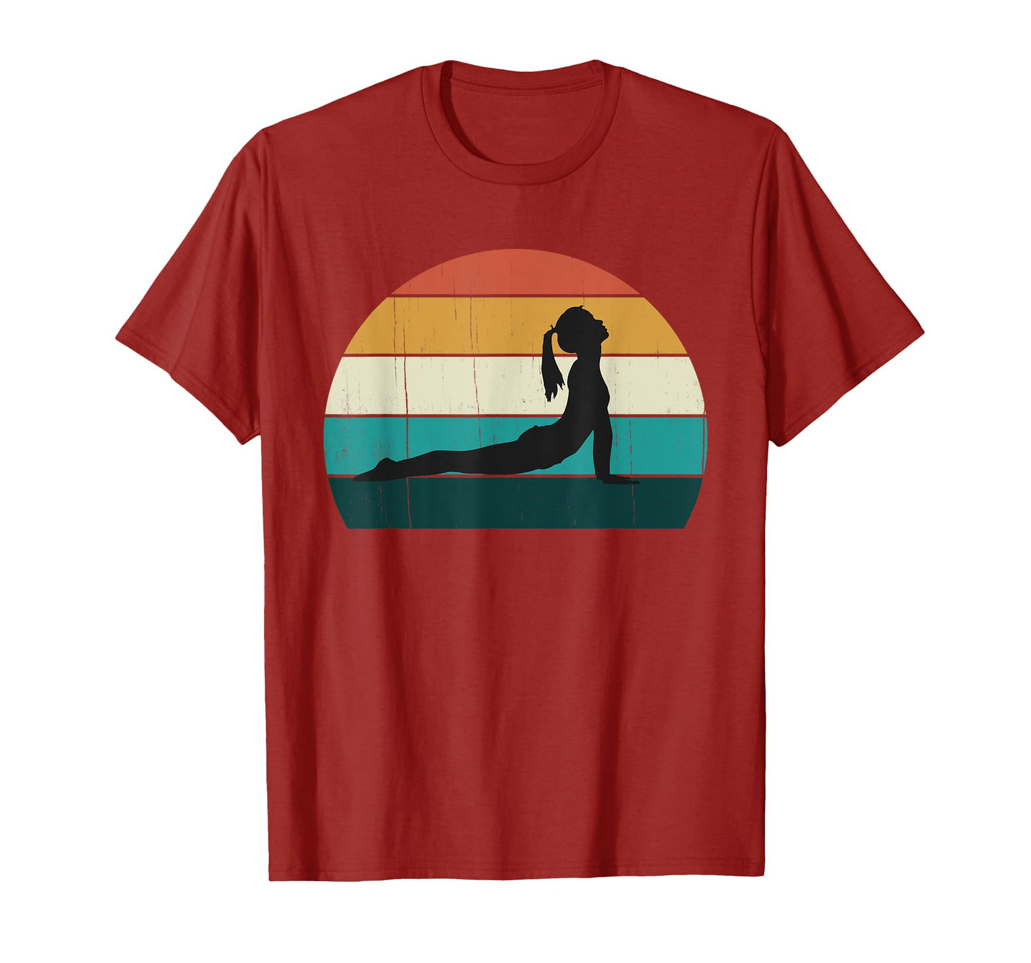 Retro Yoga Pose: Vintage Mind Meditation / Body Workout Gift T-Shirt