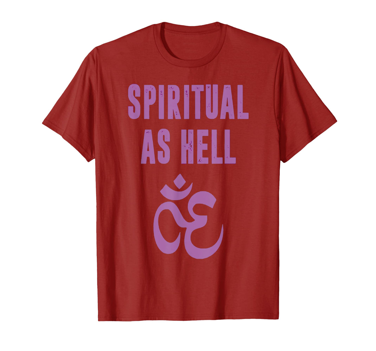 Spiritual As Hell Shirt Funny Religious Tee T-Shirt