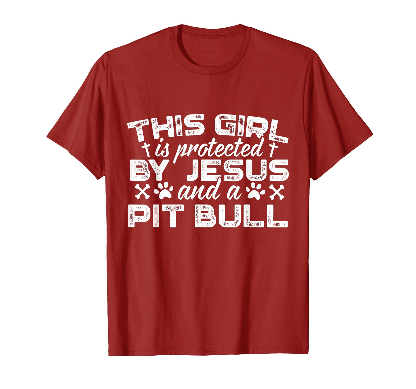 Pit Bull T-Shirt for Women | Christian Tee Gift Idea T-Shirt