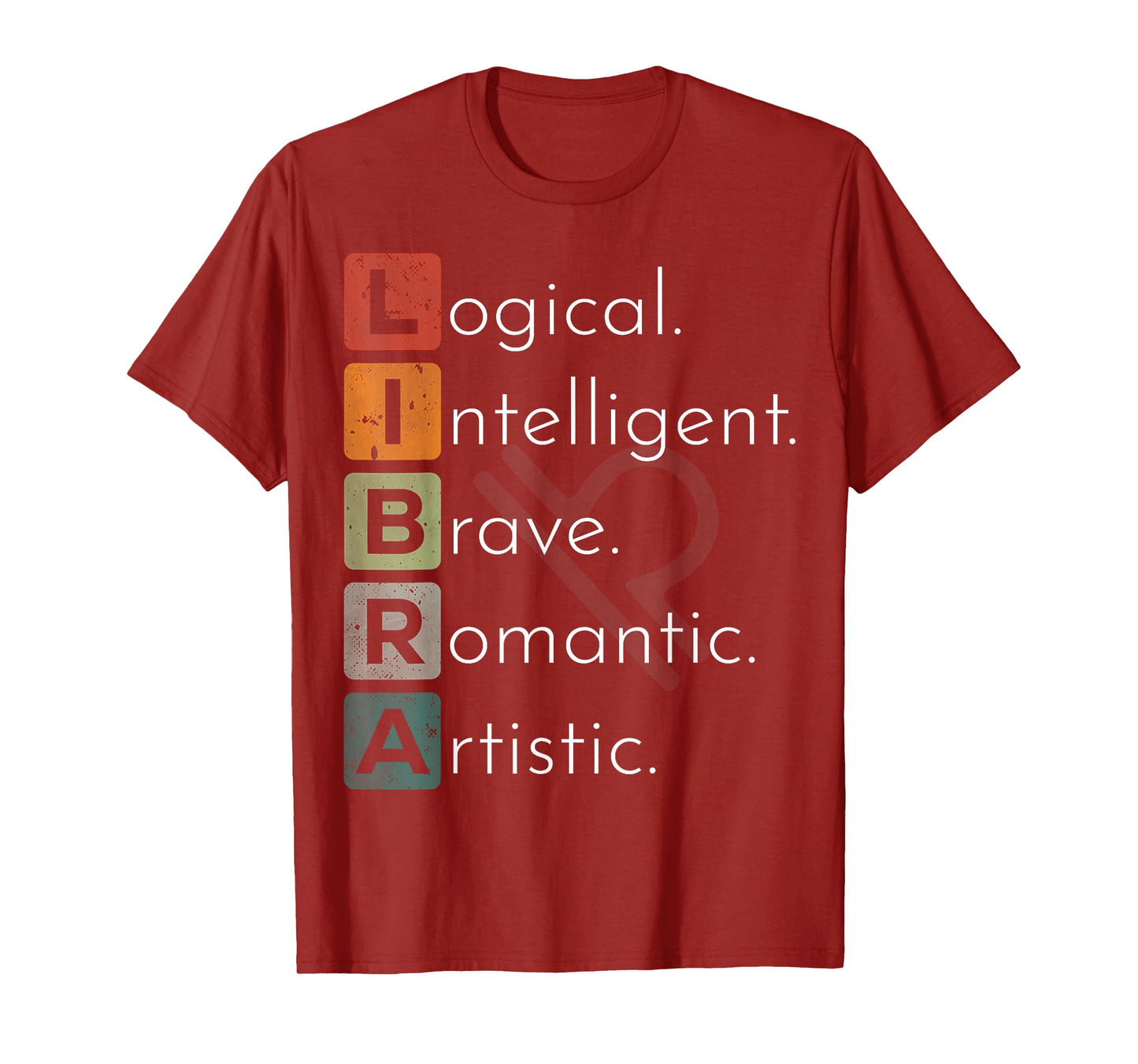 Vintage Libra Zodiac Sign Men Women Kids Libra Birthday T-Shirt
