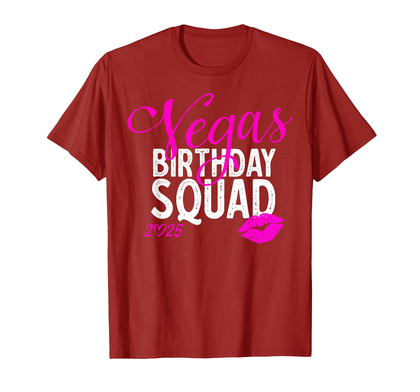 Las Vegas Girls Trip 2025 Shirts Vegas Baby Birthday Squad T-Shirt