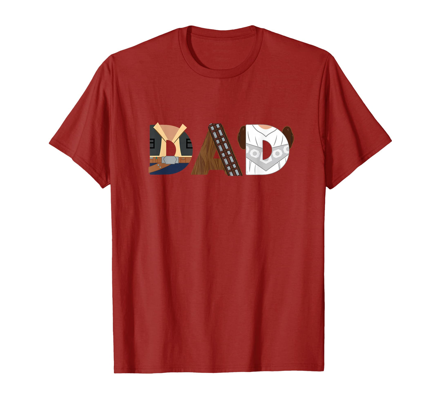 Star Wars Han Solo Chewbacca Leia Dad Father’s Day Birthday T-Shirt
