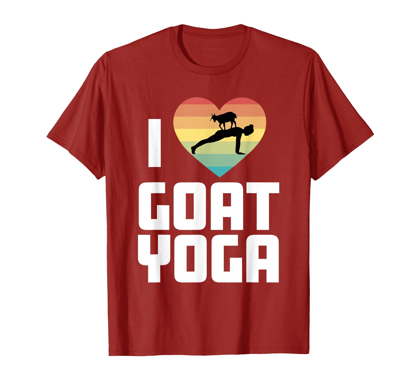 Goat Yoga Funny Meditation Zen Namaste I love Goat Yoga T-Shirt