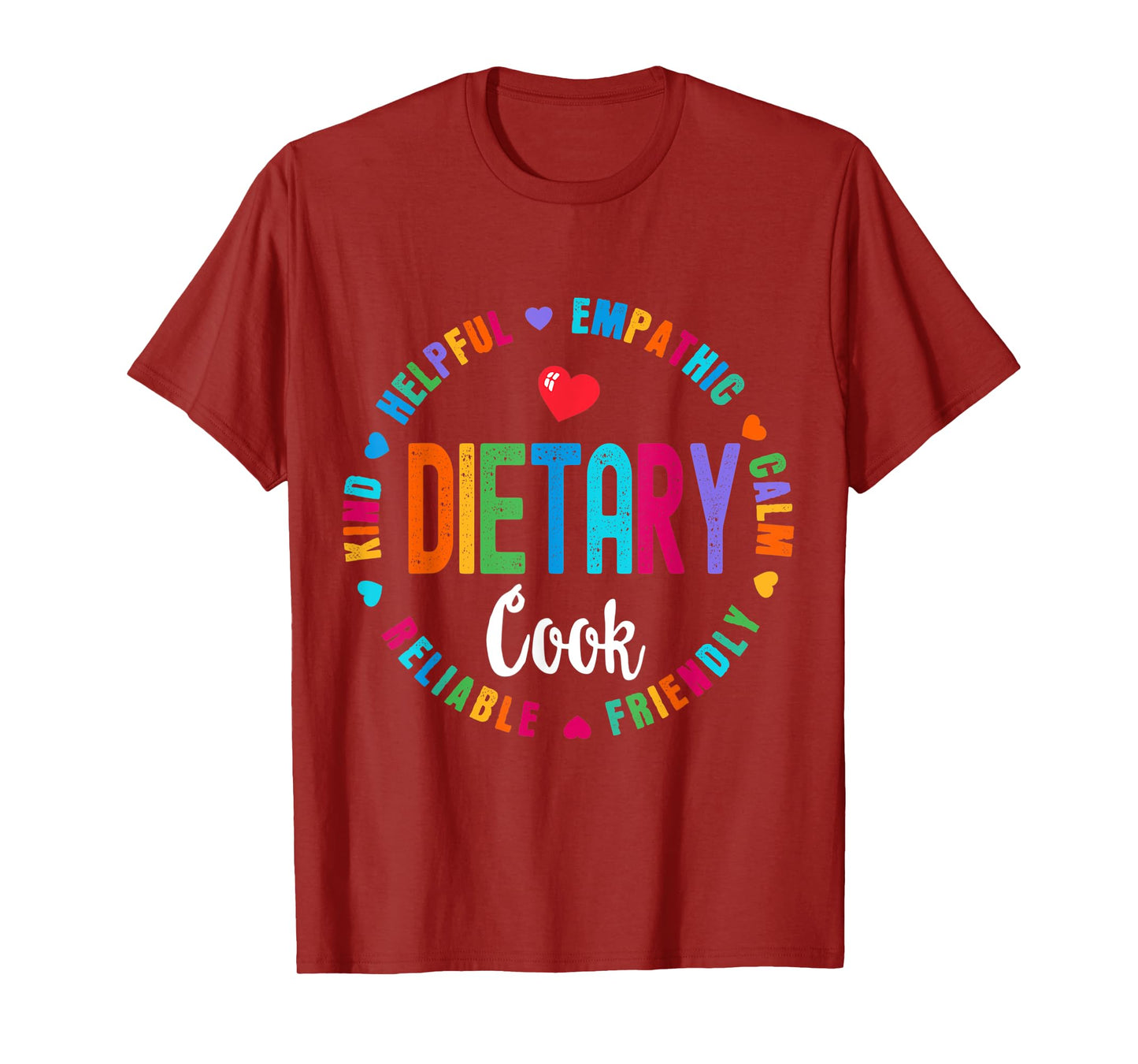 Dietary Cook Appreciation Week healthcare Dietitian Squad T-Shirt