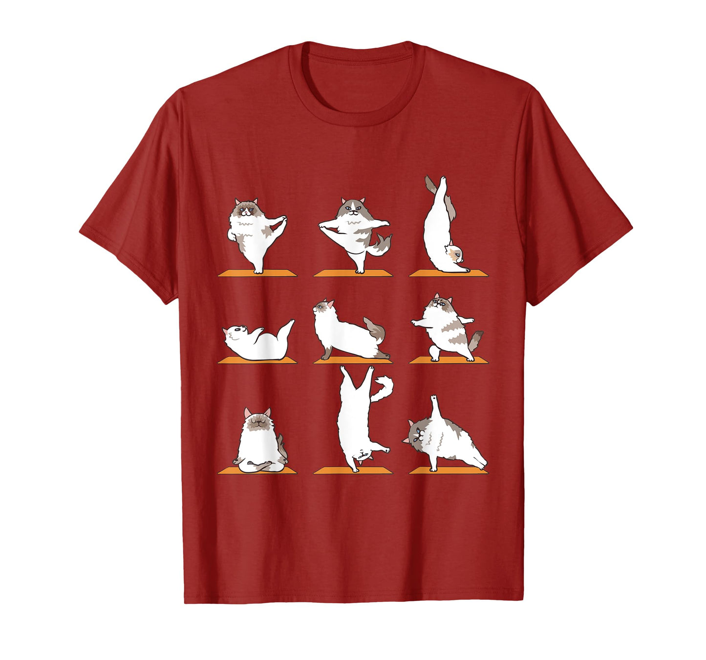 Ragdoll Cat Yoga T-Shirt