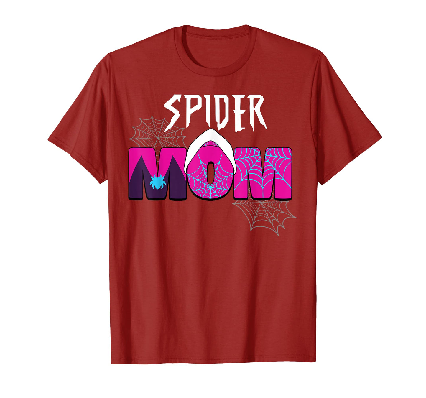 Funny Spider Mom Mother's Day Matching Family Birthday T-Shirt