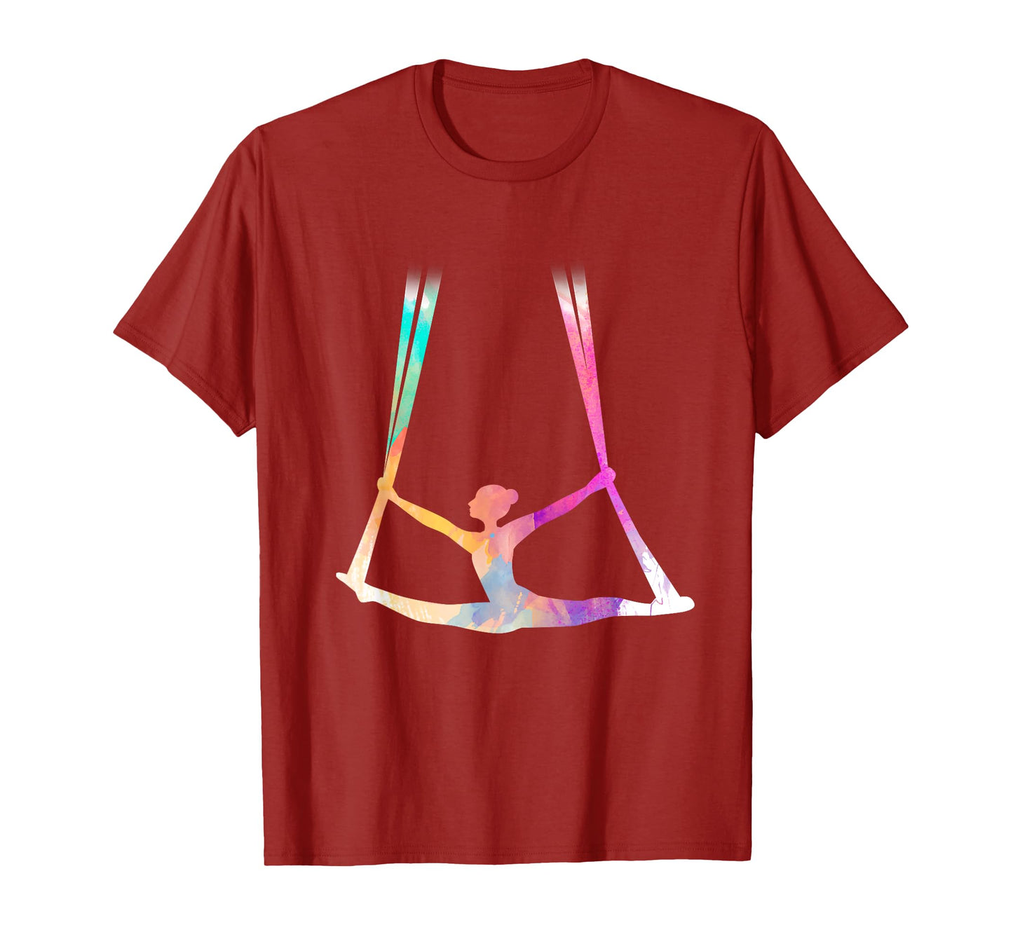 Aerial Silks Circus Yoga T-Shirt