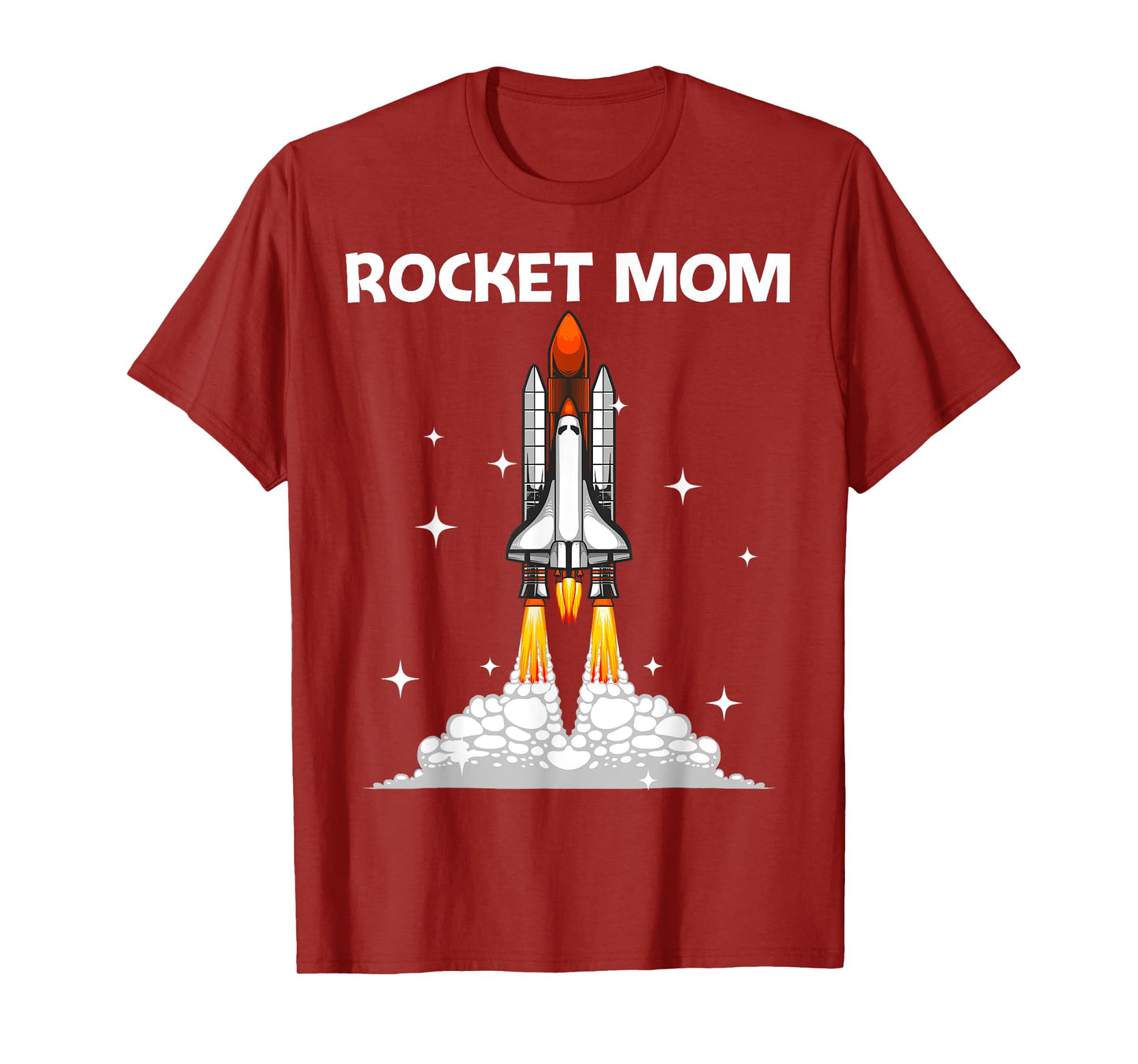 Cool Rocket Design For Mom Mother Space Rocket Ship Vehicle T-Shirt