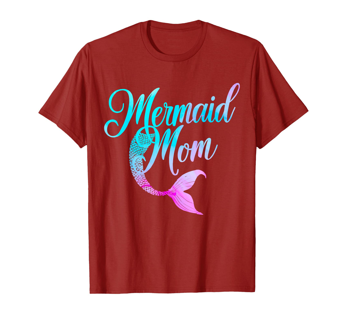 Mermaid Birthday Party Mermaid Mom T-Shirt