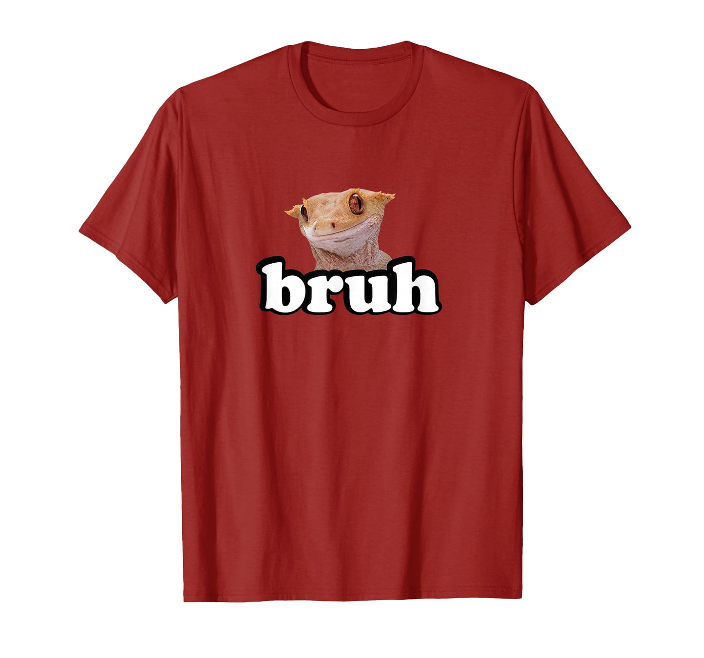 Pet Lizard Bruh Crested Gecko Lover T-Shirt