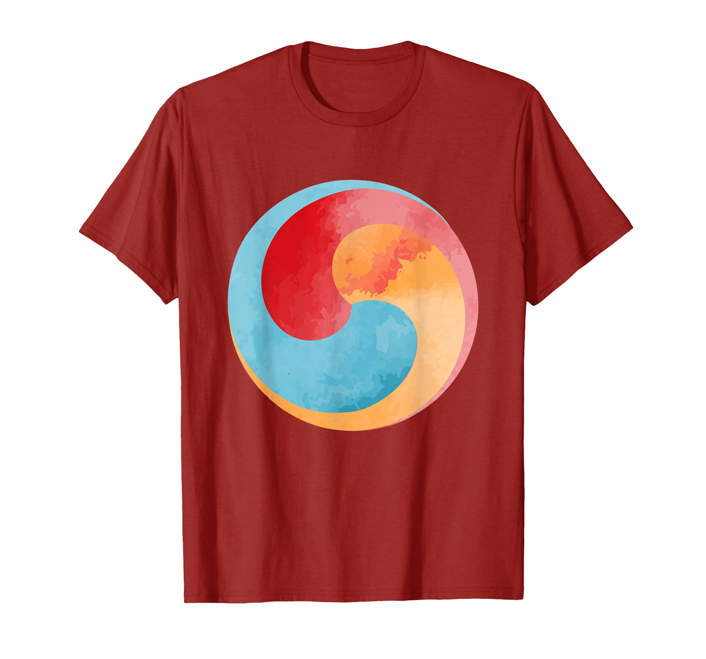 Zen Gankyil Symbol Wheel of Joy Bon Tibeten Buddhist T-Shirt