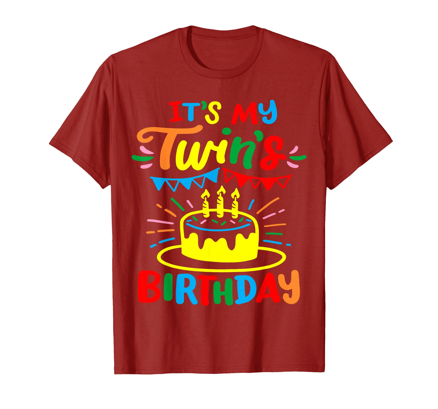 Twins Twin Birthday T-Shirt