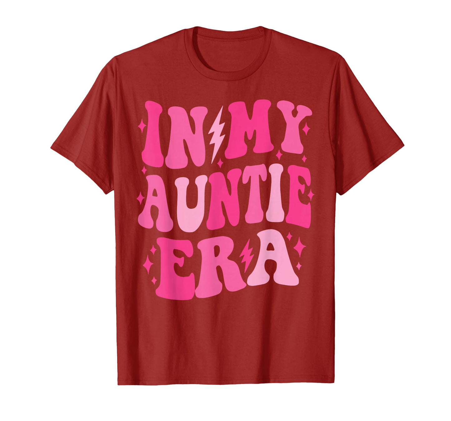 In My Auntie Era Shirt Women Aunt Era Mother's Day T-Shirt