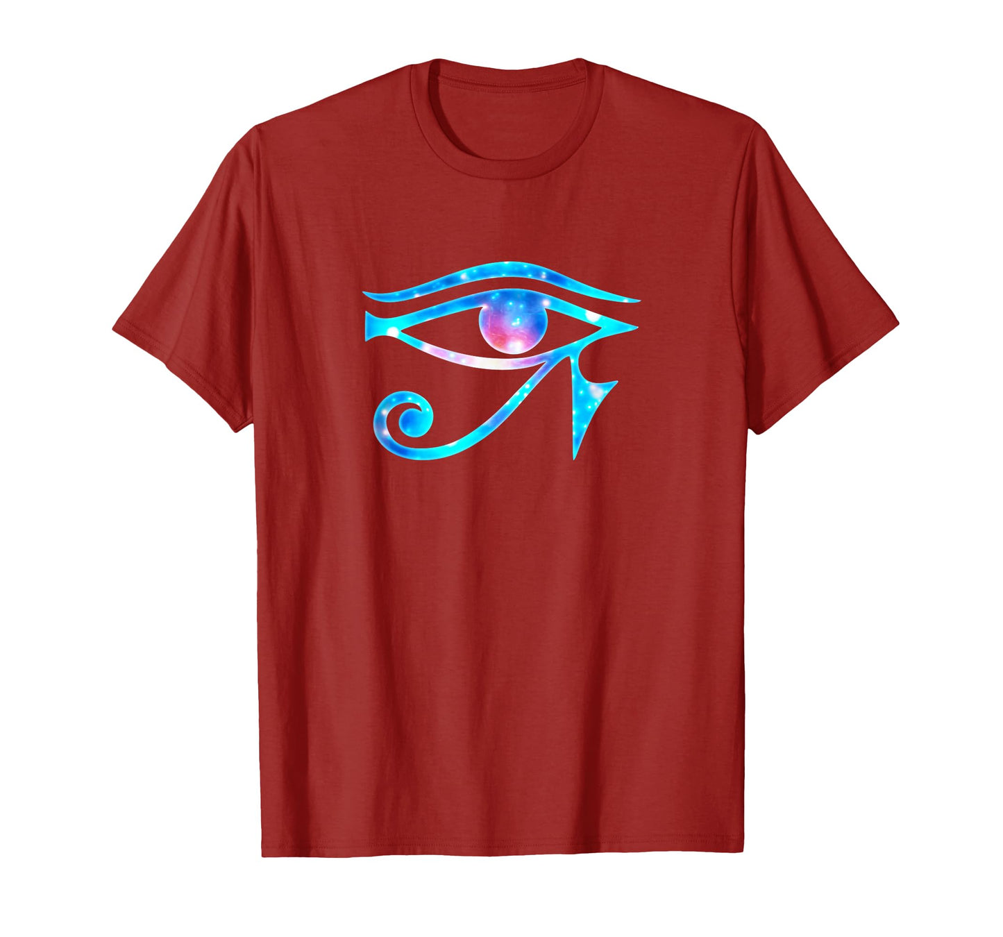 GALAXY STYLE by yuma Eye of Horus Egyptian Protection Symbol Lucky Charms T-Shirt