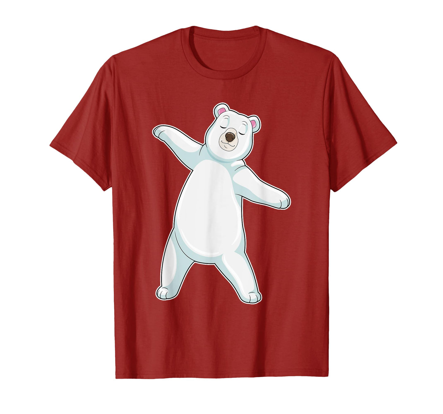 Polar bear Yoga Fitness Gymnastics T-Shirt