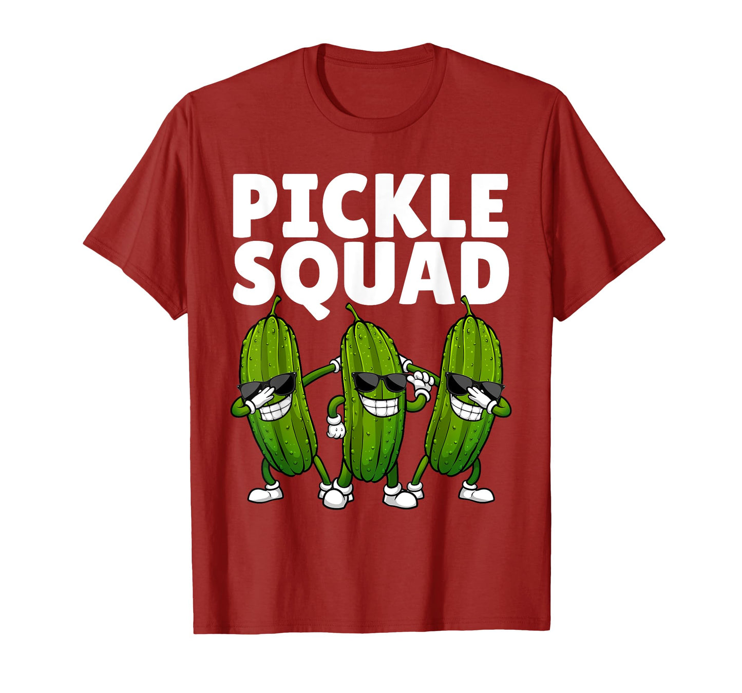 Pickle Squad Art For Men Women Kids Cucumber Pickle Lover T-Shirt