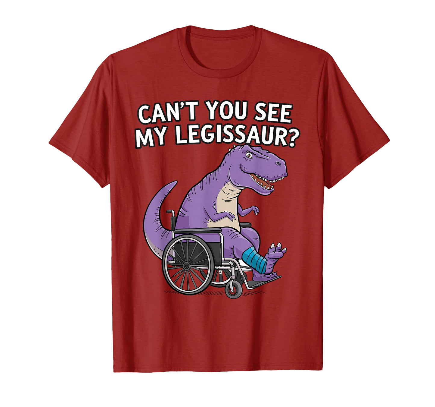 Cool Broken Leg Design for Men Boys Kids Broken Foot Ankle T-Shirt