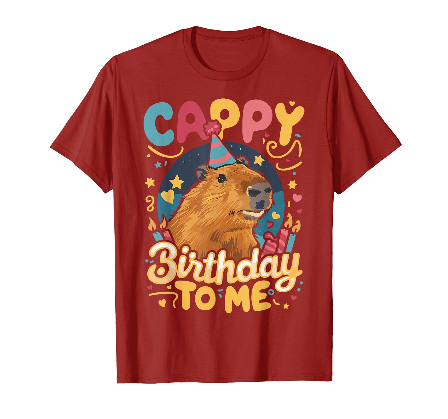 Cappy Birthday To Me Capy Birthday T-Shirt