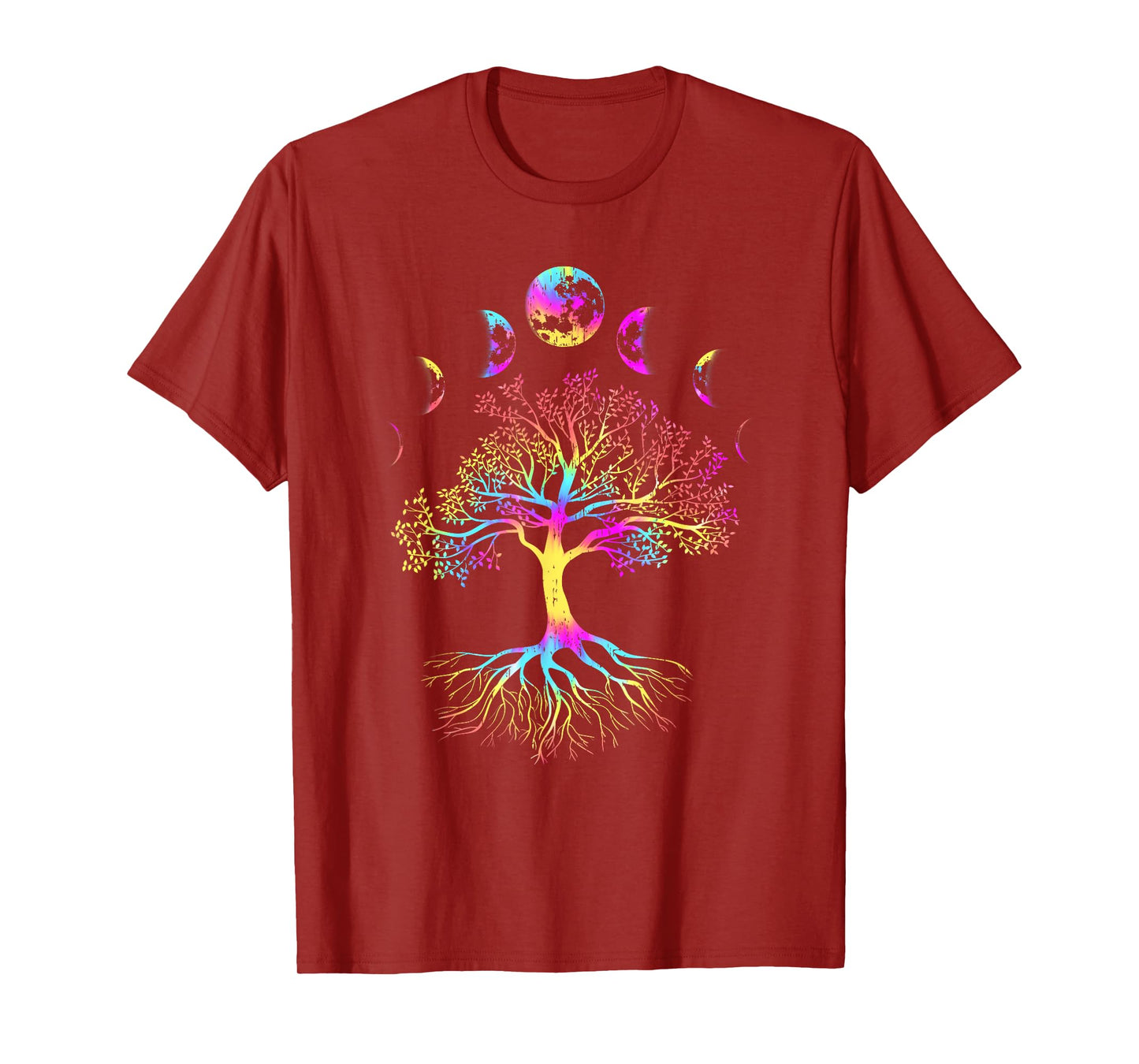 Moon Phases Tree of Life T-Shirt