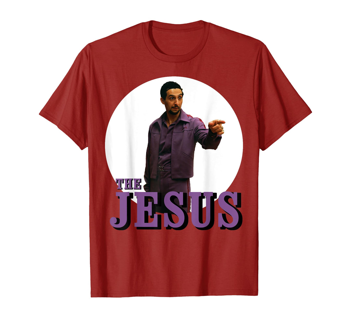 The Big Lebowski The Jesus Circle Logo Graphic T-Shirt T-Shirt