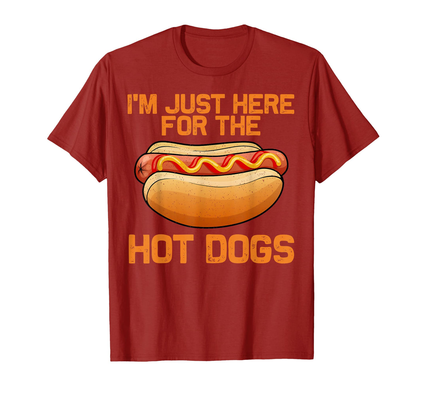 Funny Hot Dog Art for Men Women Kids Hot Dog Stand Hot Dog T-Shirt