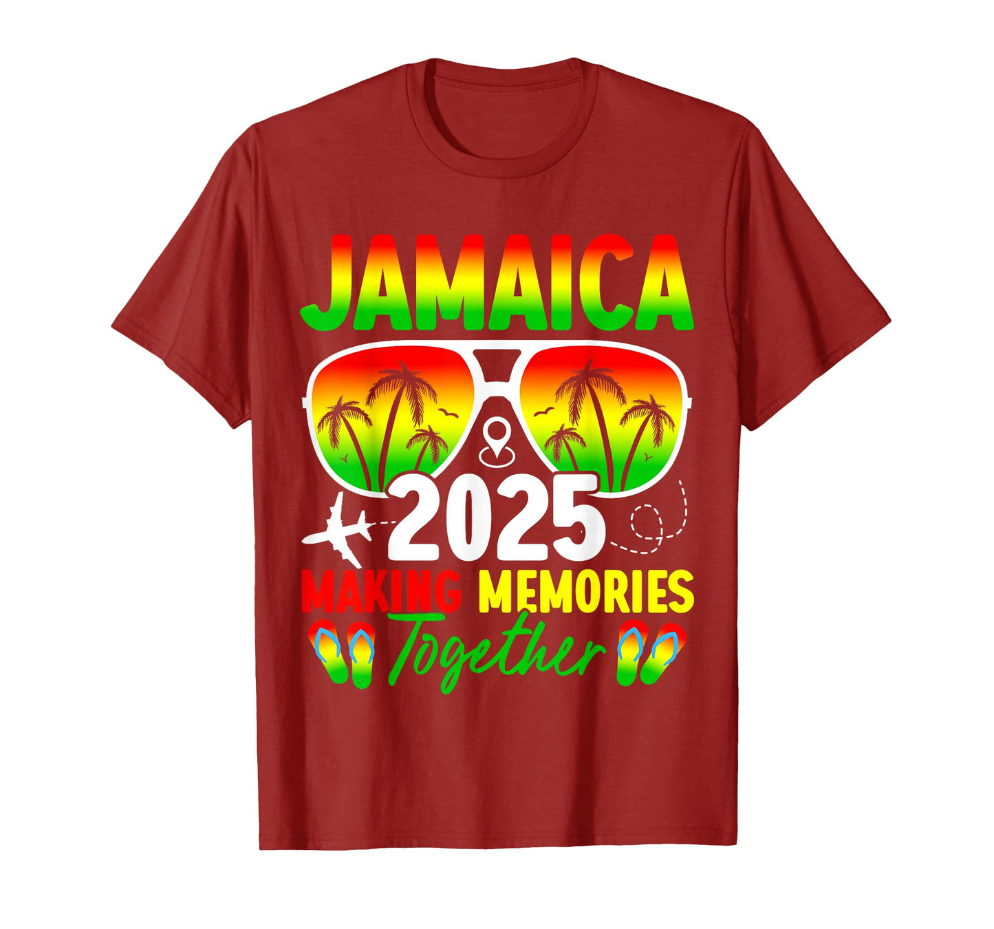 Jamaica Family Reunion 2025 Making Memories Vacation Summer T-Shirt