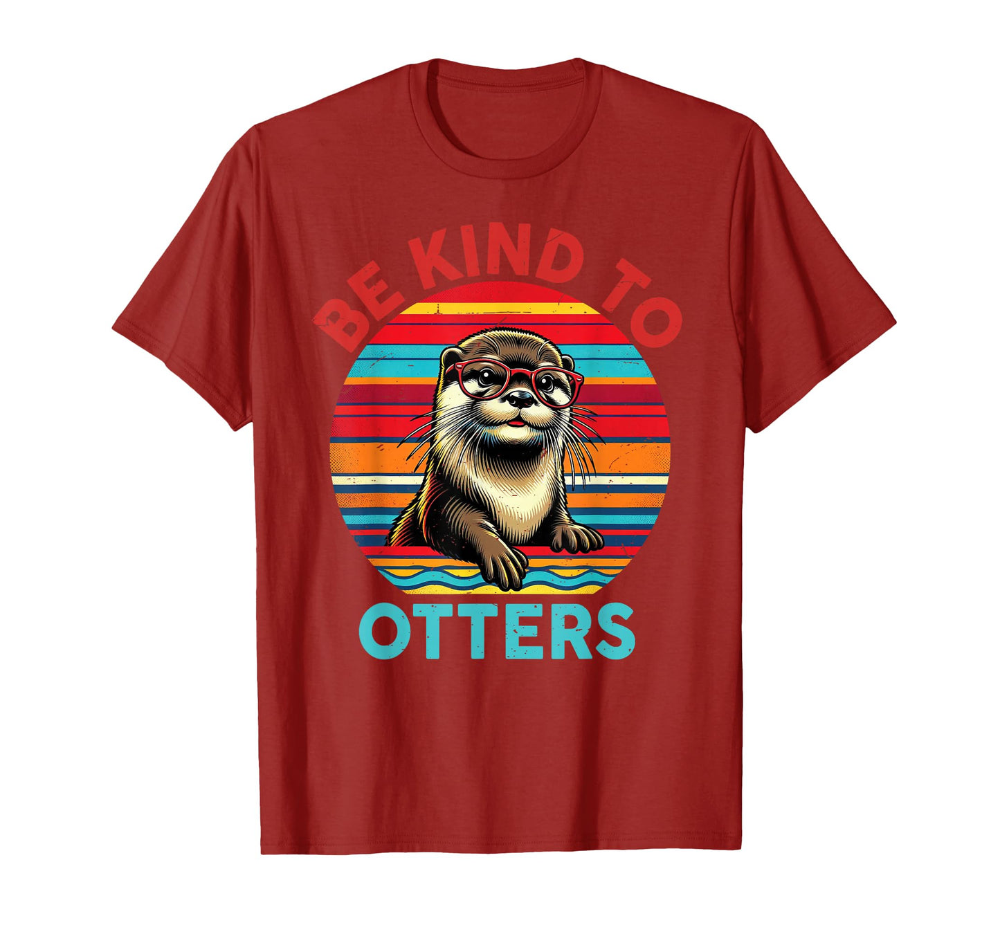 Men Funny Otter-Shirt Women Kid Girl Lover Be Kind To Otters T-Shirt