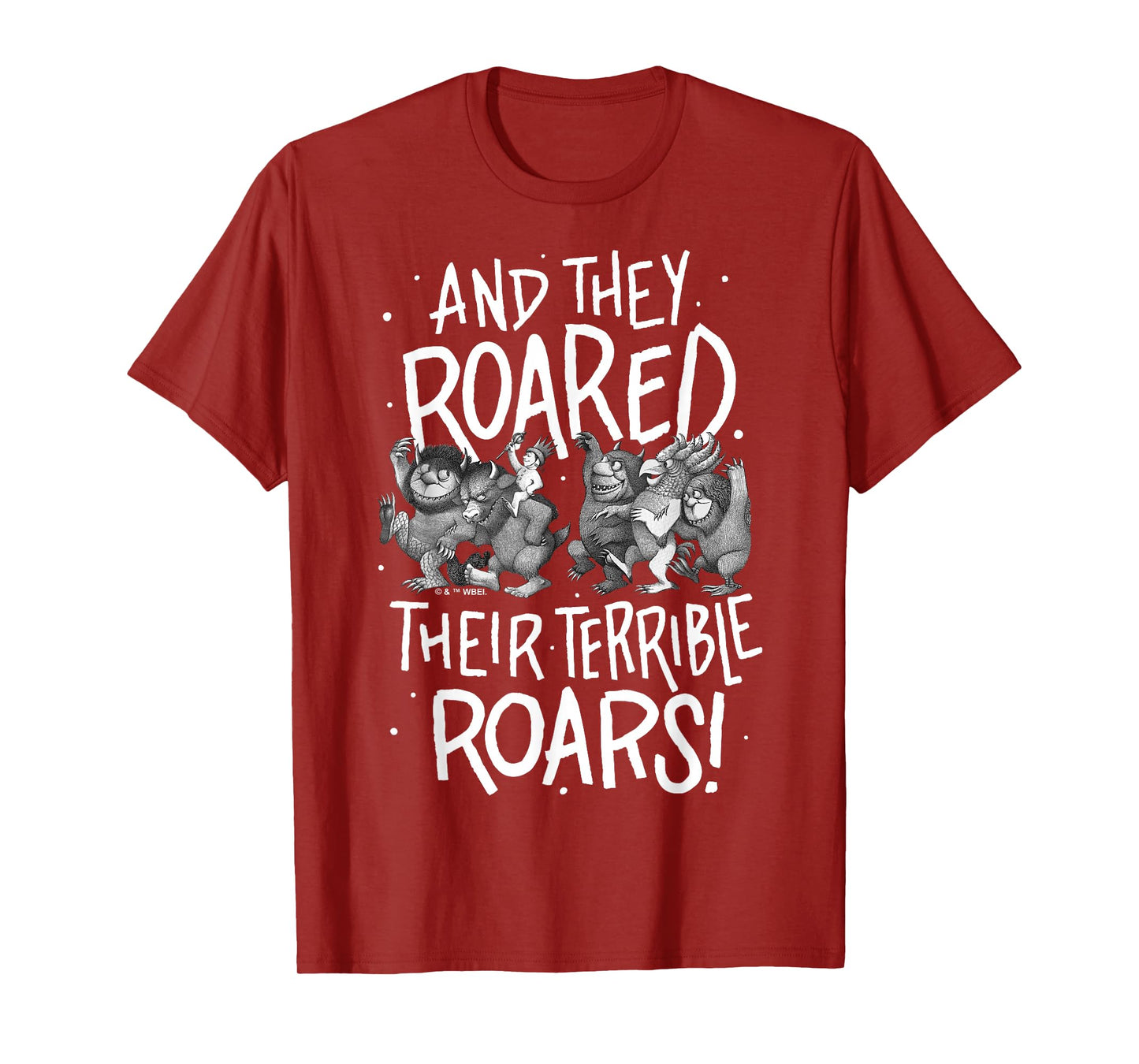 Where The Wild Things Are - They Roared Their Terrible Roars T-Shirt