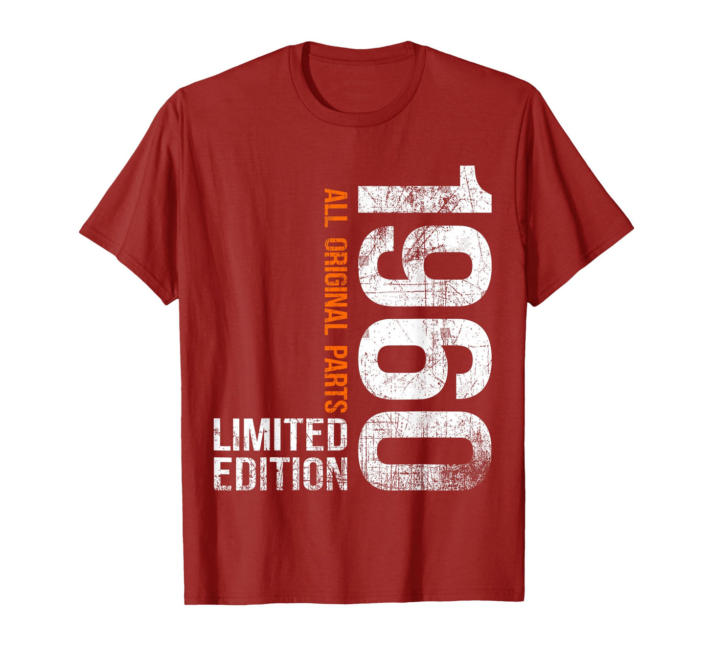 Vintage 1960 65th Birthday Gifts Men Women 65 Years Old T-Shirt