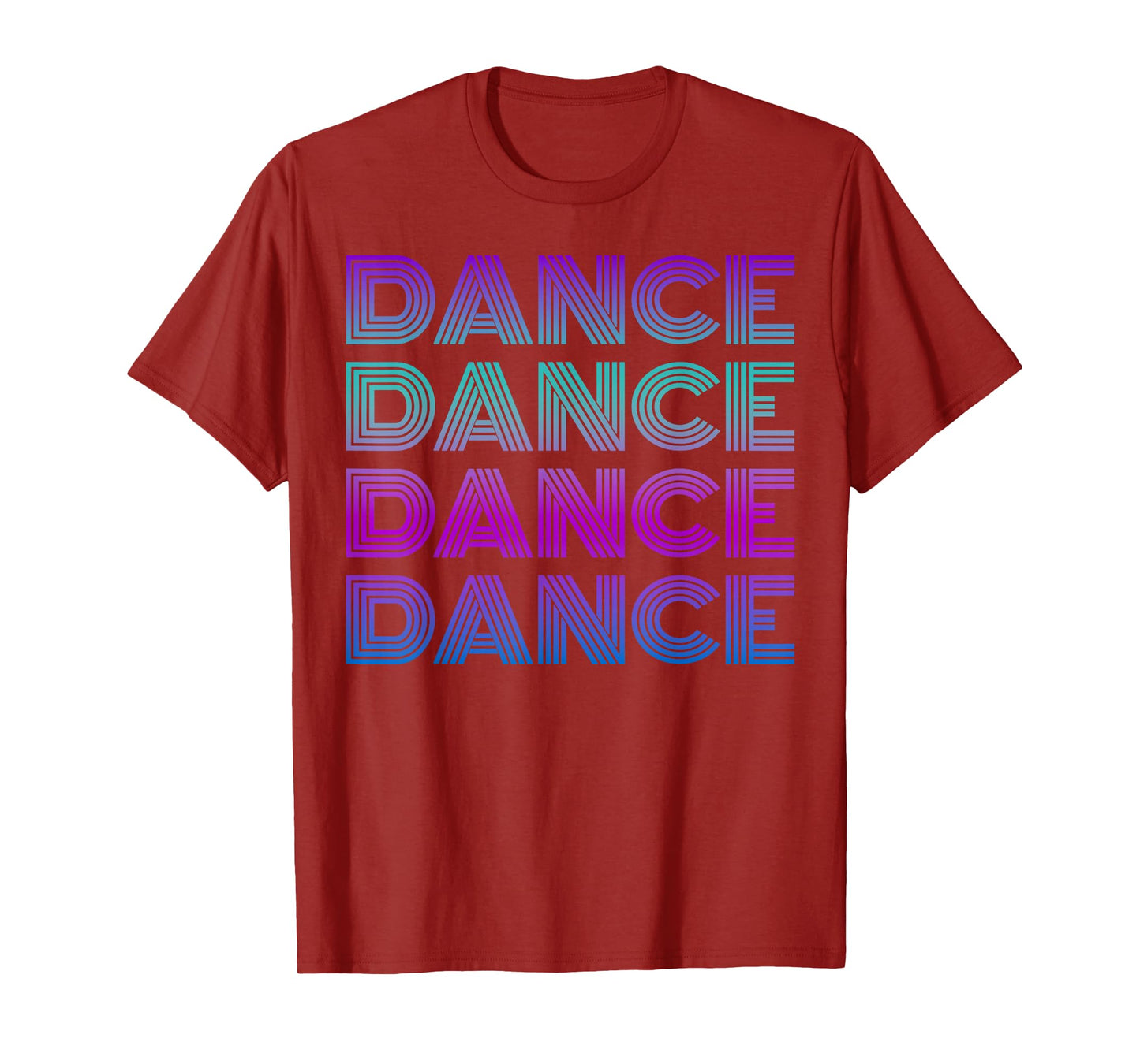 Retro Dance I Love Dancing Dancer Teen Student Dance Teacher T-Shirt