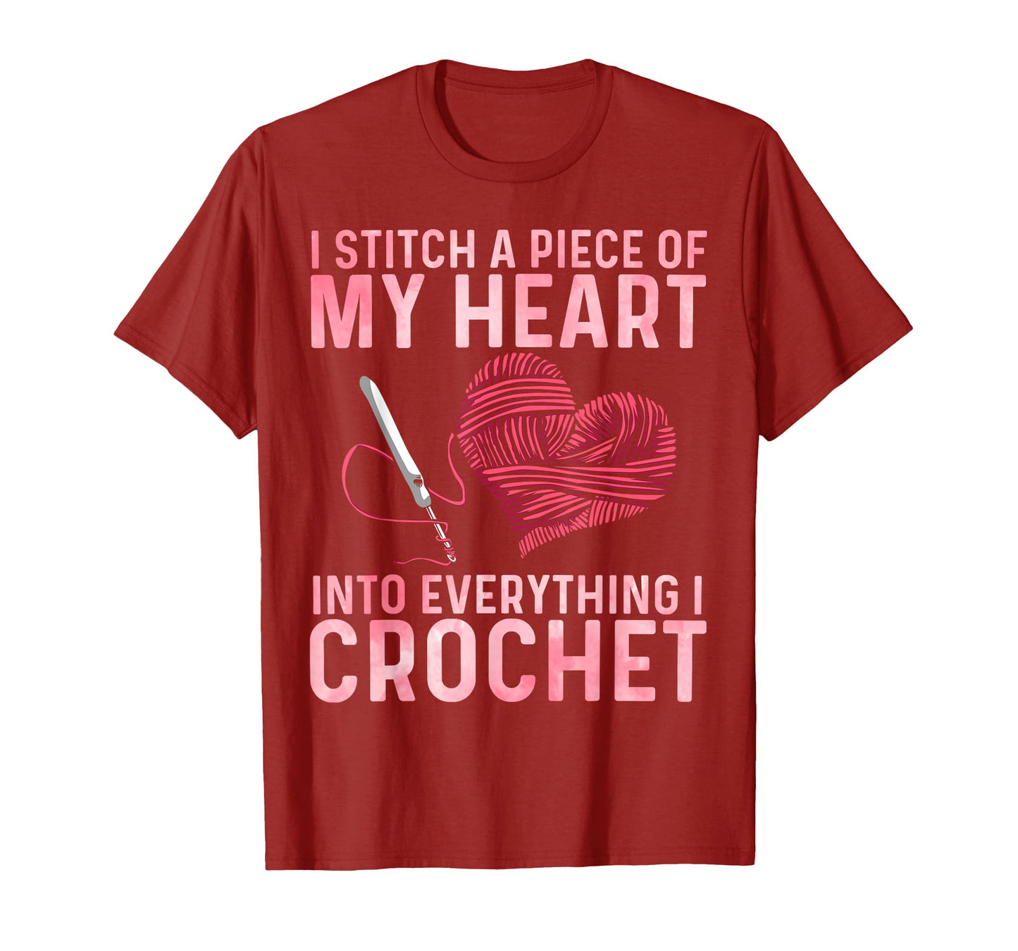 Funny Crochet Design for Men Women Crocheting Crochet Lover T-Shirt