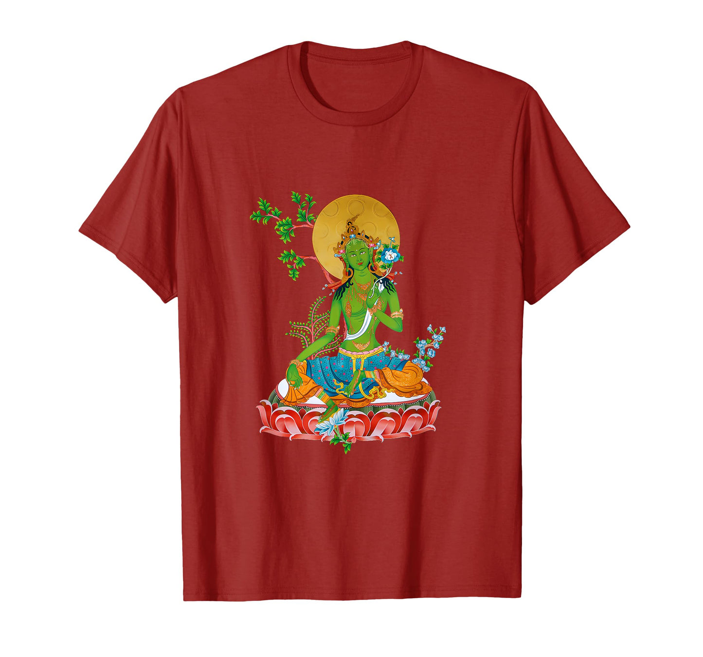 Tibetan Green Tara Buddha T-Shirt