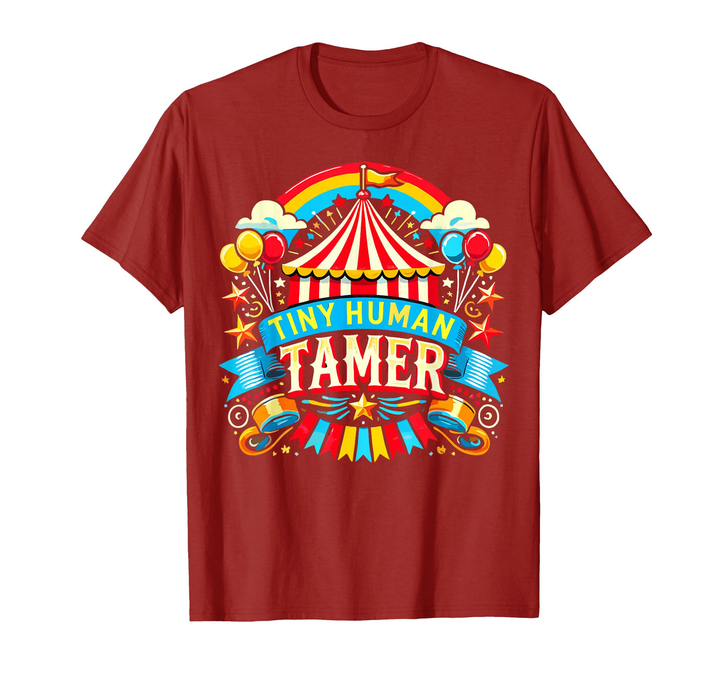 Tiny Human Tamer Circus Carneval Staff T-Shirt