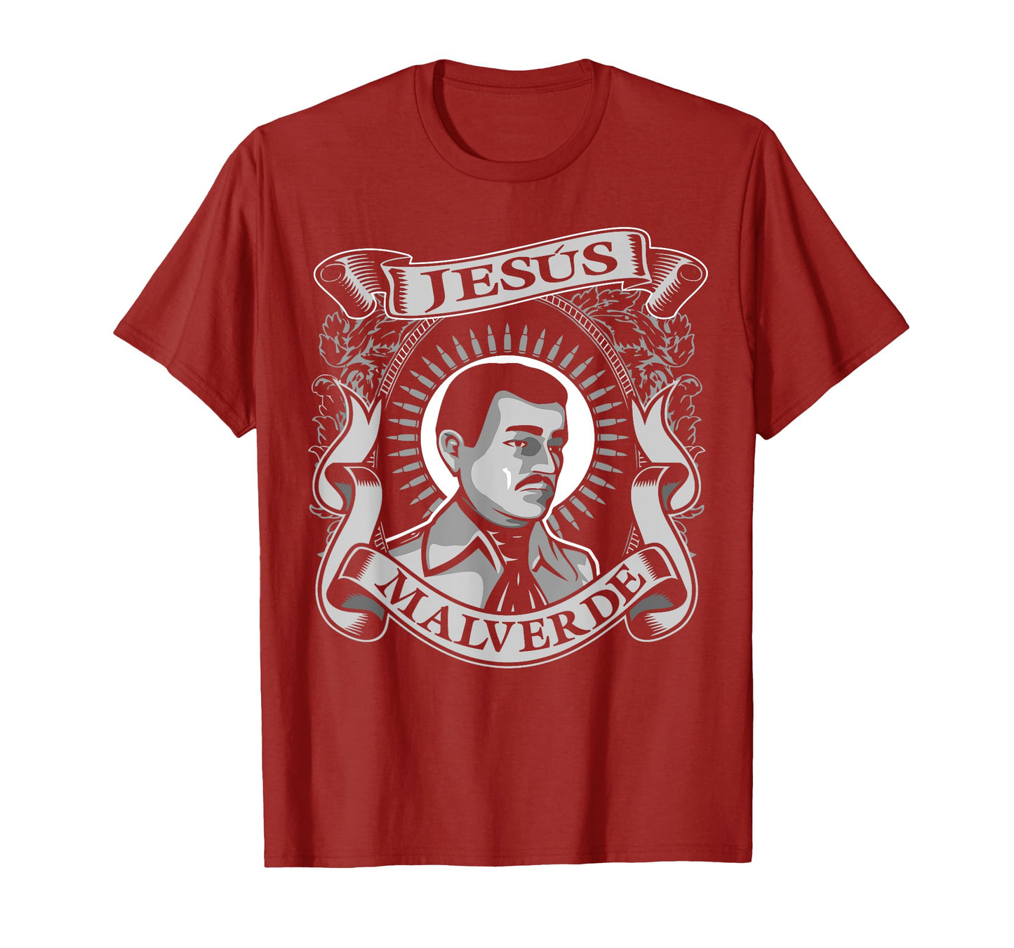 Jesus Malverde Mexican Hero Angel Of The Poor T-Shirt T-Shirt
