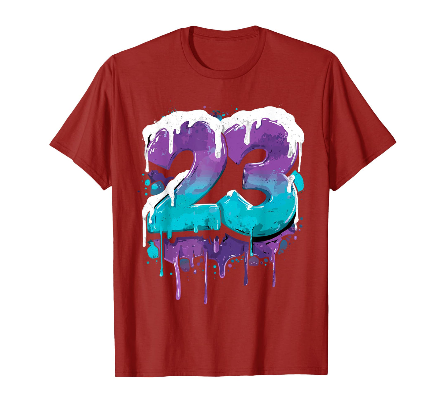 Vintage Baseball 23 Number T-Shirt