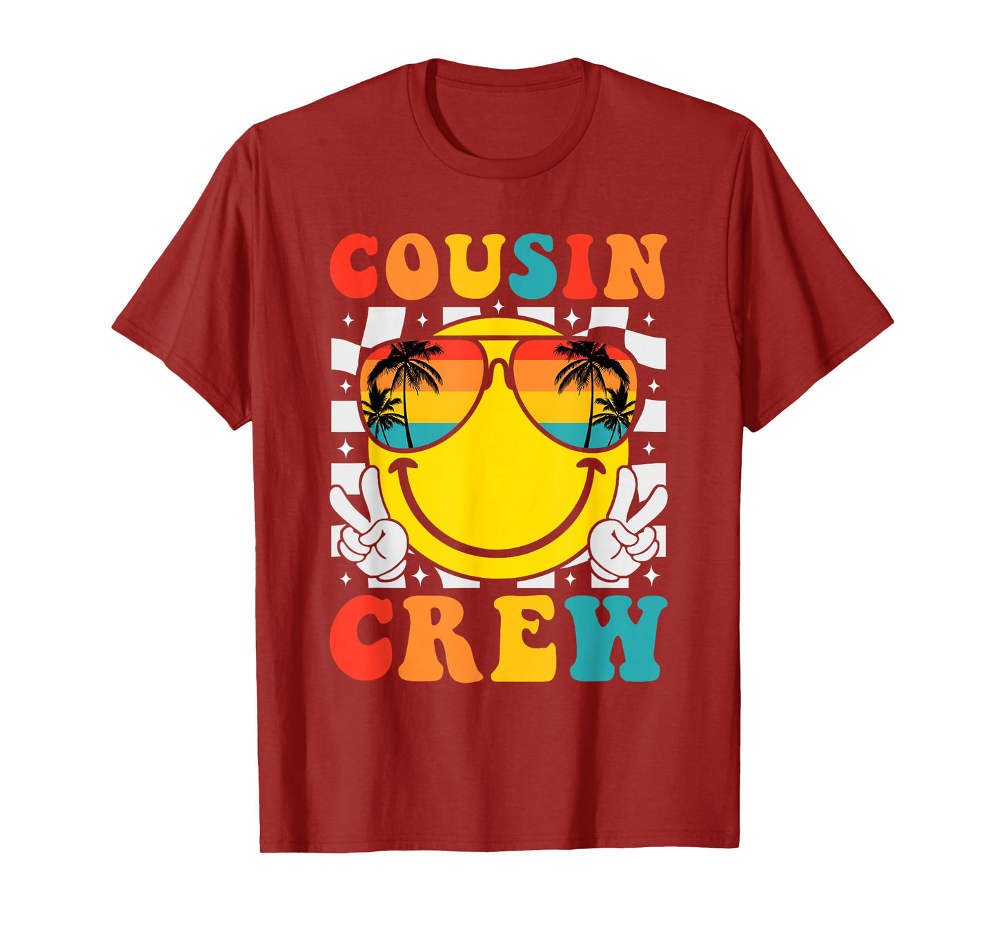 Cousin crew 2025 Summer Vacation Beach Family Trips Matching T-Shirt