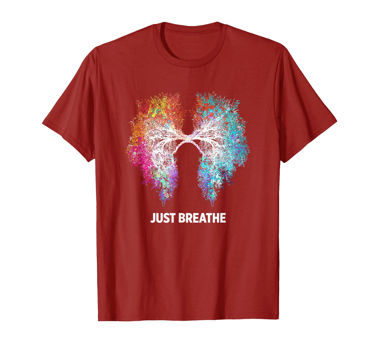 Yoga Inhale Exhale Nature Lung T-Shirt