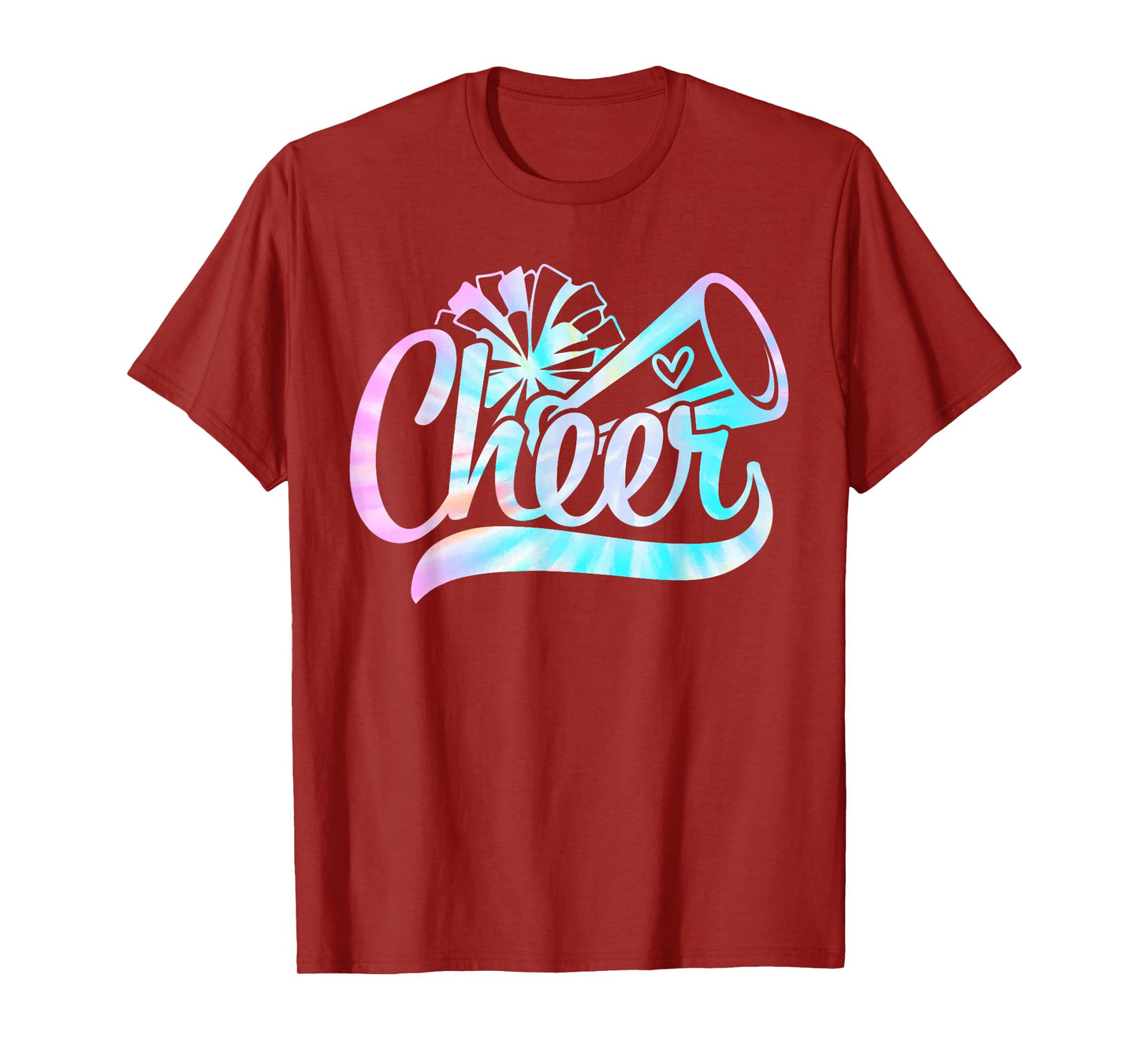 Tie Dye Cheer Cheerleading for Cheerleader Squad Girl BFF T-Shirt