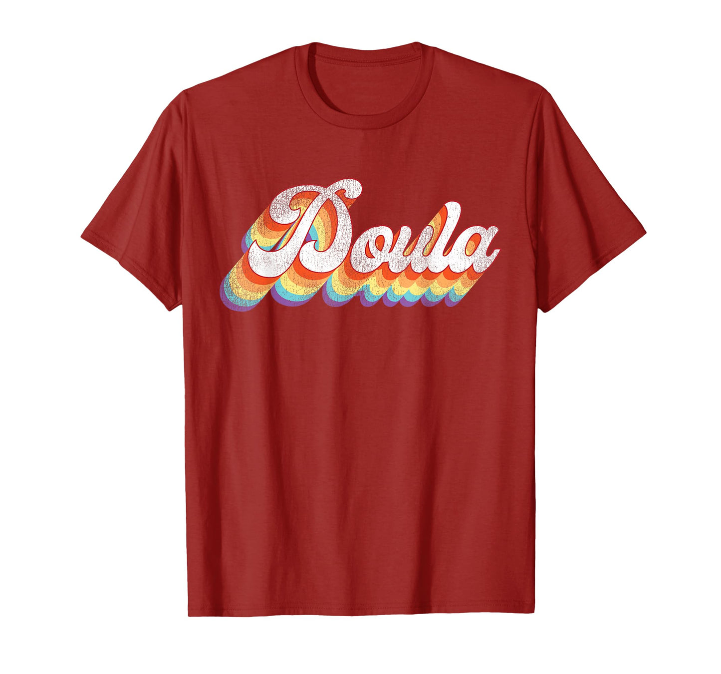 Doula Birth Worker Retro Vintage Doula T-Shirt