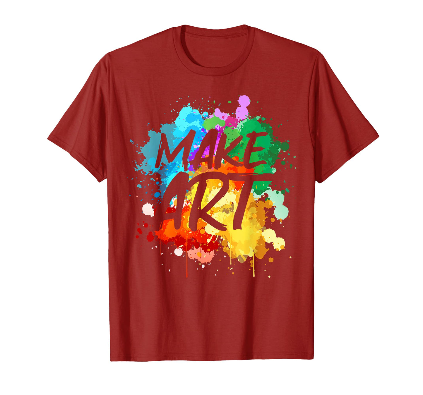 Cool Art For Men Women Artist Teacher Painter Artists Paint T-Shirt
