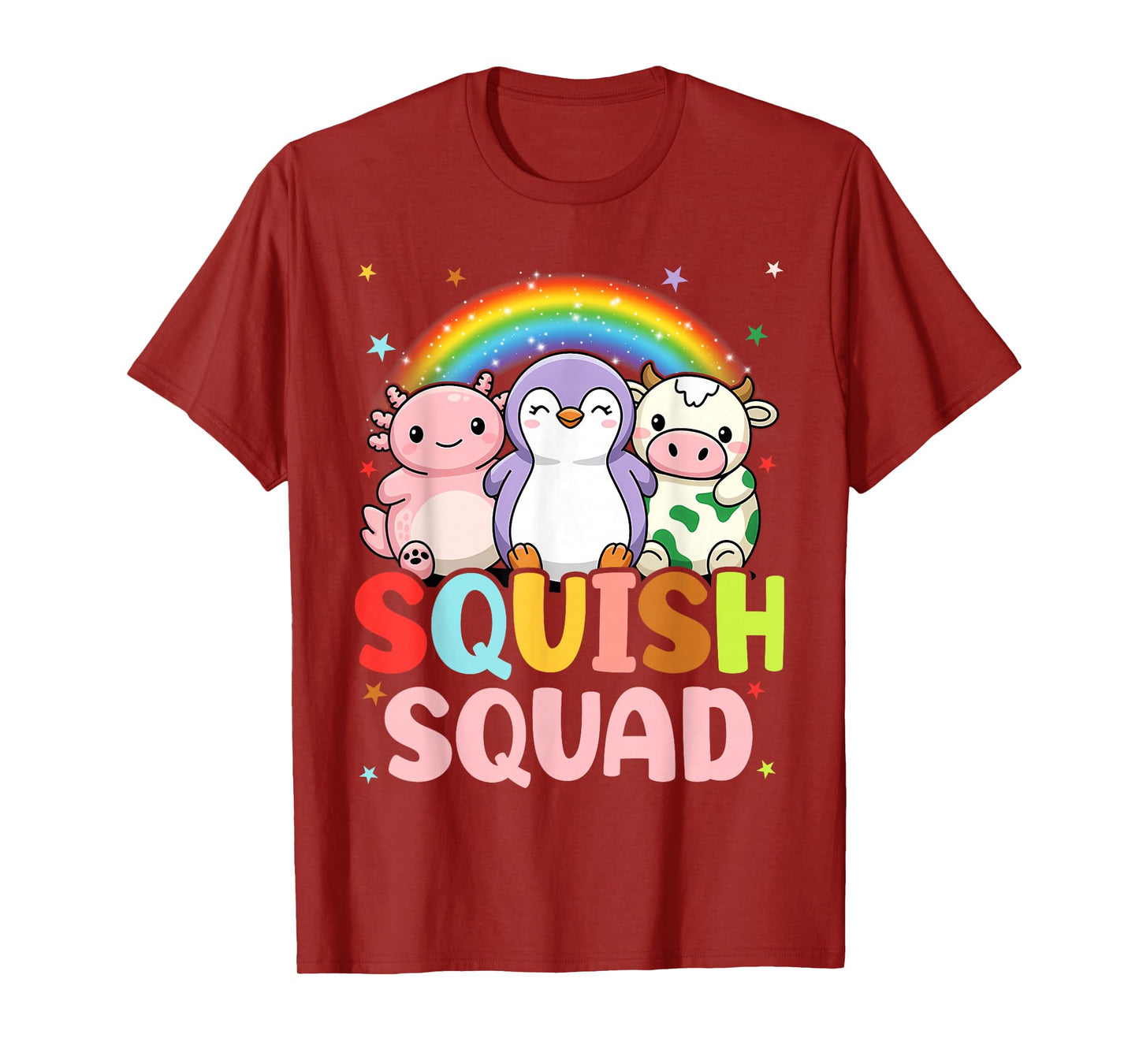 Squish Squad Mallow Lover Cute Birthday T-Shirt