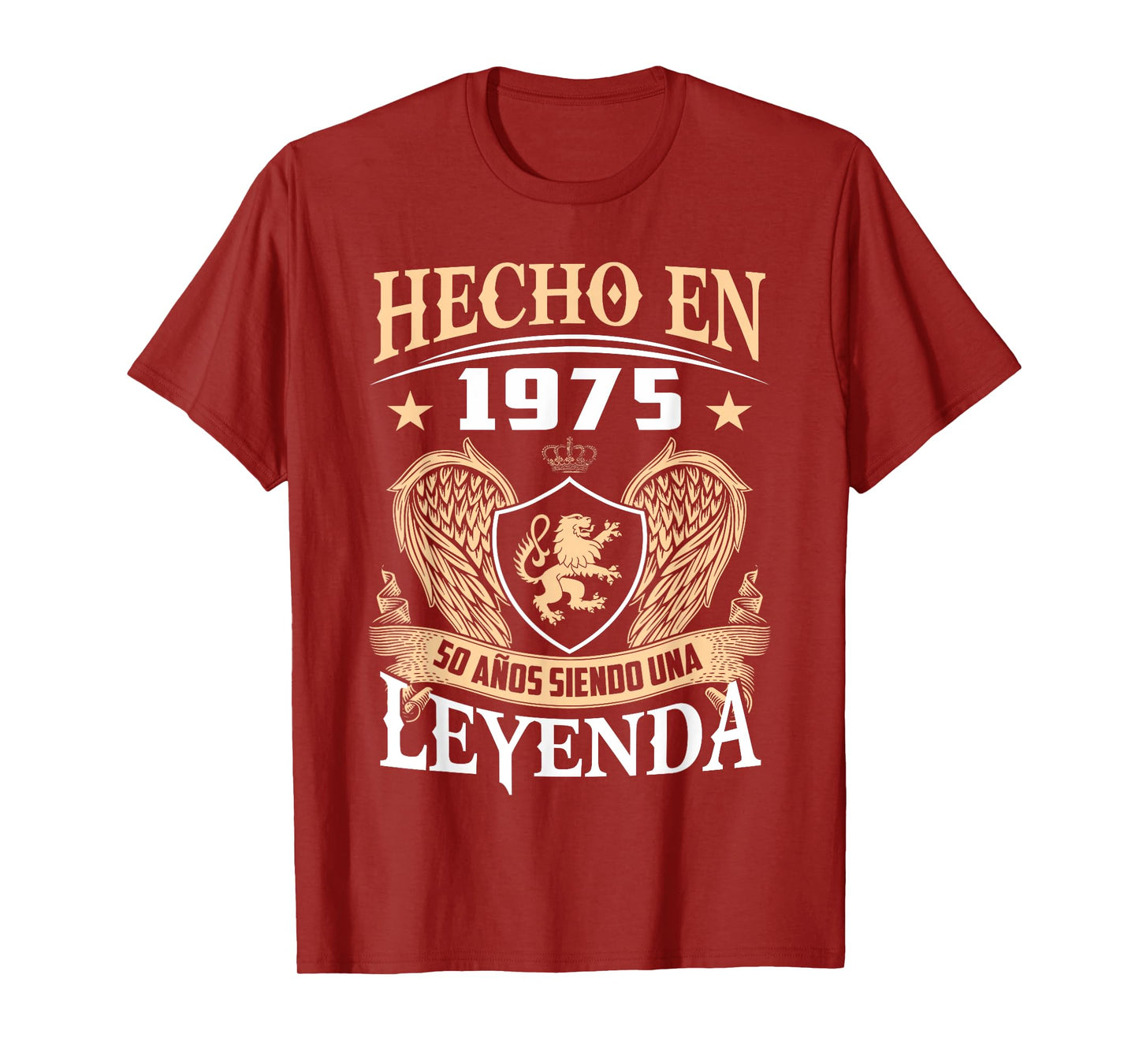 Made In 1975 Legend Spanish Cumpleaños 50th Birthday T-Shirt