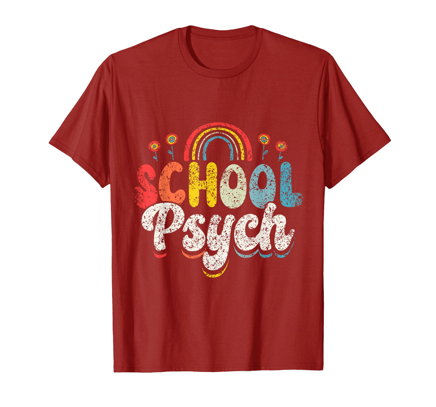 School Psych Teacher Psychology Class School Psychologist T-Shirt for Men Women