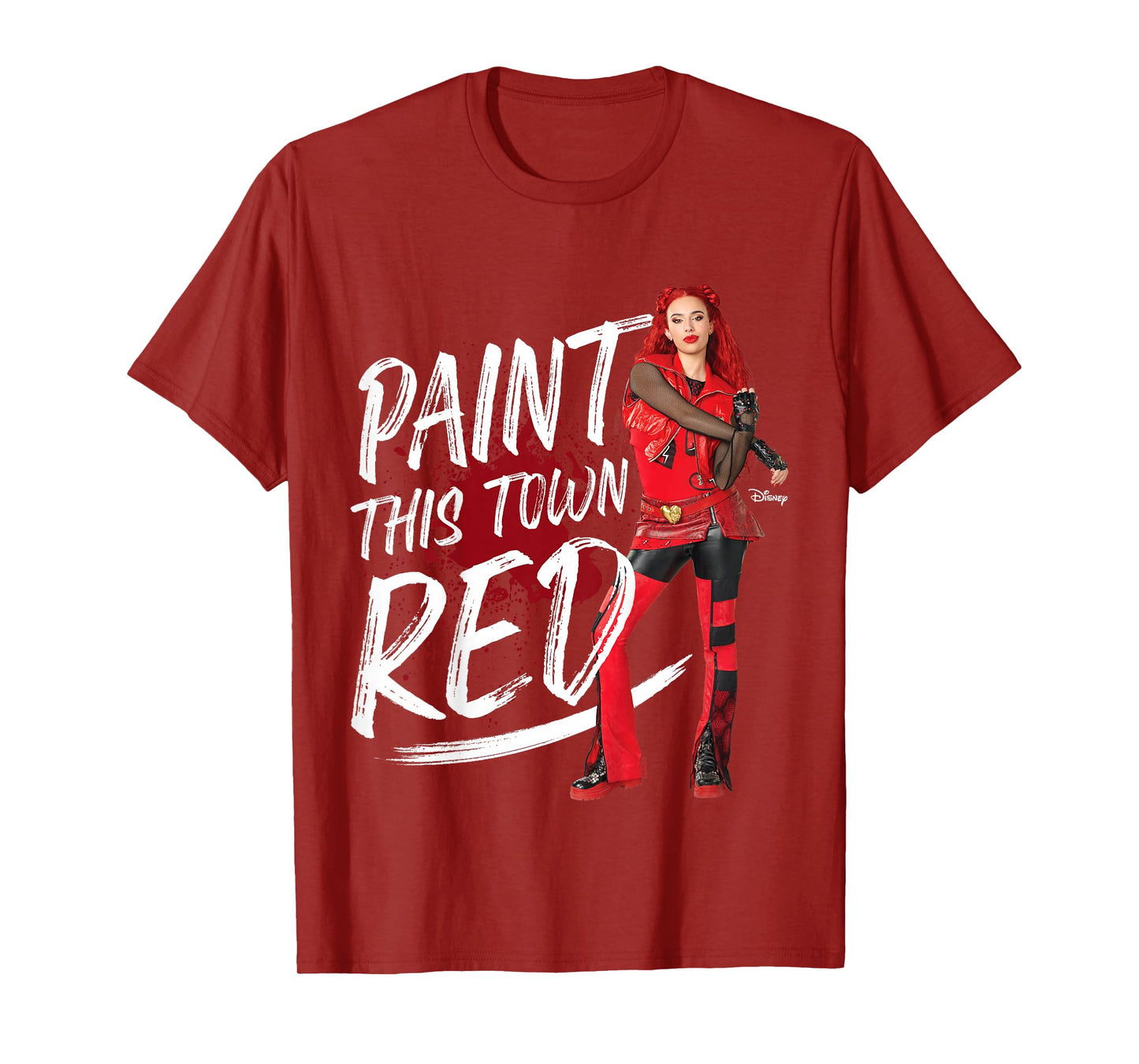Kids Descendants 4 - The Rise Of Red Paint This Town T-Shirt