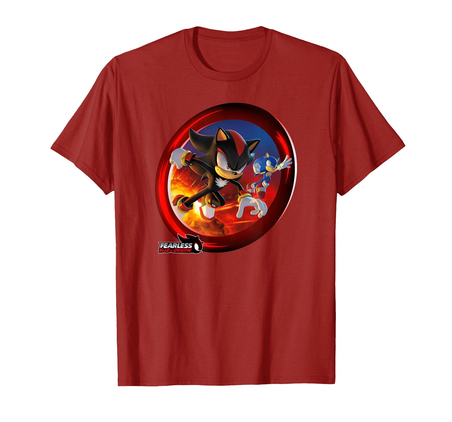 Sonic the Hedgehog, Fearless: Year of Shadow key art T-Shirt